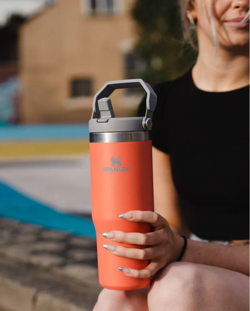 Stanley IceFlow Flip Straw Tumbler 0.89L Guava-3